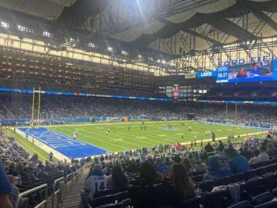 Ford Field section 122