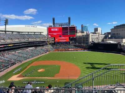 Comerica Park section 321