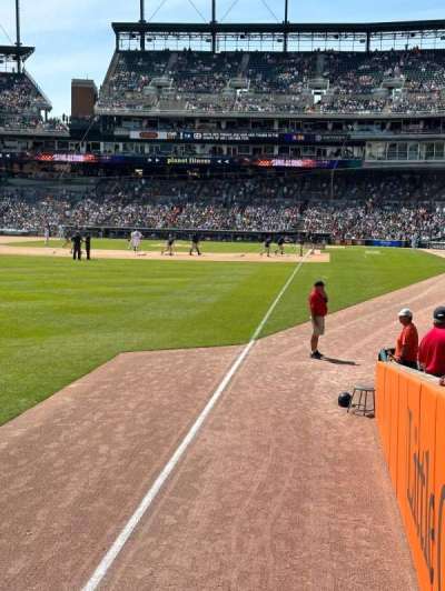 COMERICA PARK section 143