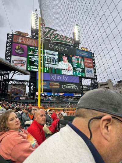 COMERICA PARK section 140