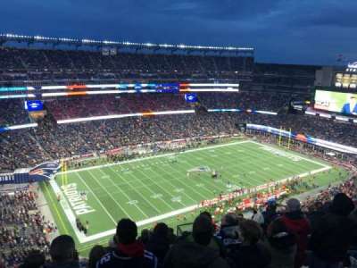 Gillette Stadium section 337