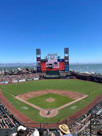 Oracle park section VB315
