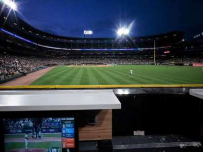 Rate Field section Miller Lite landing