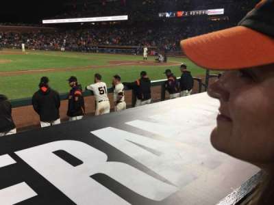 Oracle park section 123