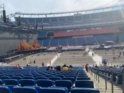 Gillette Stadium section 111
