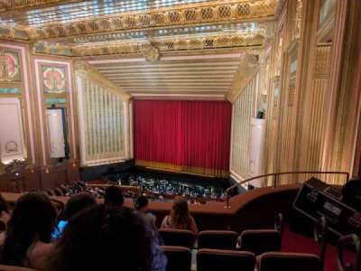 Lyric Opera of Chicago section Dress Circle