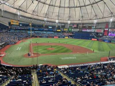 Tropicana Field section 208