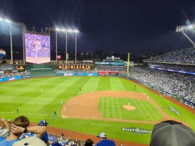 Kauffman Stadium section 411