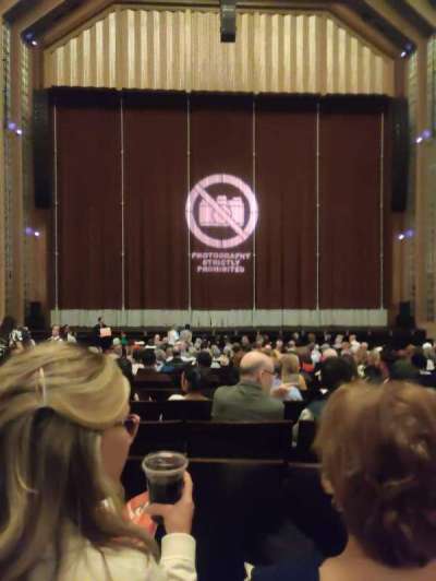 Reynolds Hall at The Smith Center section Orchestra C