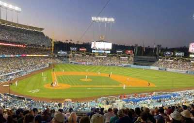 dodger stadium section 118LG