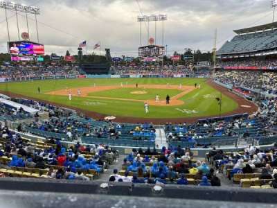 dodger stadium section 111LG