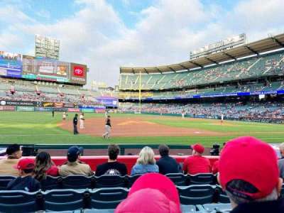Angel Stadium section 110
