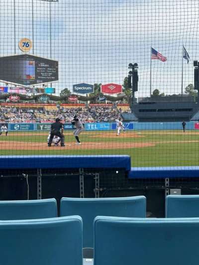 dodger stadium section 1DG