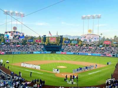 Dodger stadium section 103LG