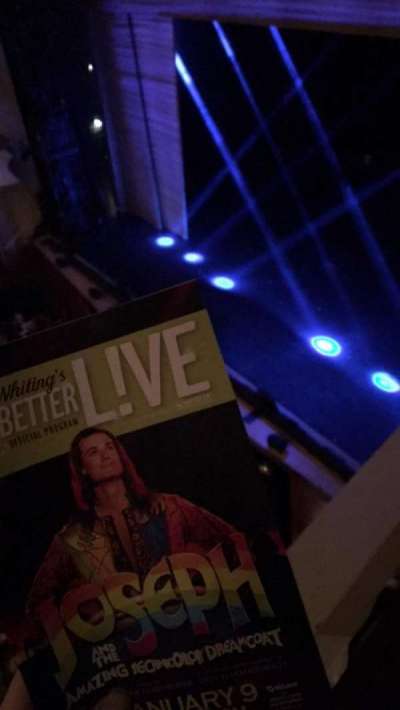 The Whiting Auditorium section Lower balcony box right