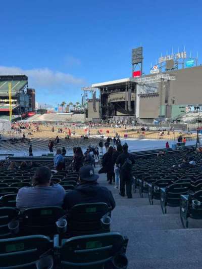 Oracle park section 104