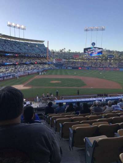 dodger stadium section 126LG