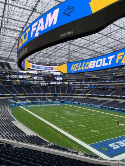 Sofi Stadium section 202