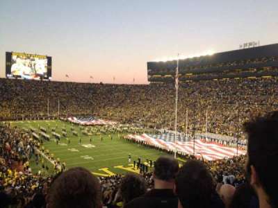 Michigan Stadium section 15