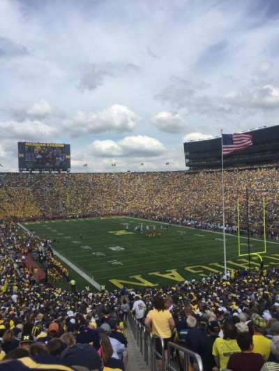 Michigan Stadium section 15