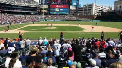COMERICA PARK section 122