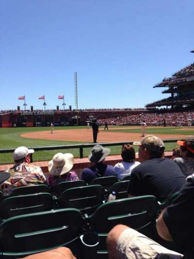 Oracle park section 126