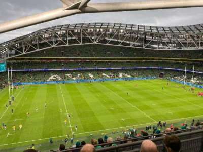 Aviva stadium section 528