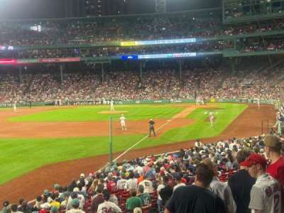 FENWAY PARK section Loge Box 163