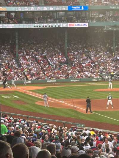 FENWAY PARK section Grandstand 21