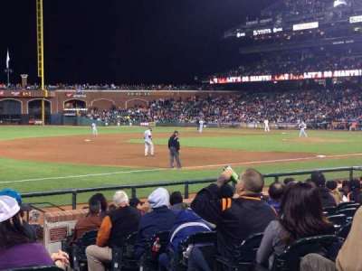 Oracle park section 127