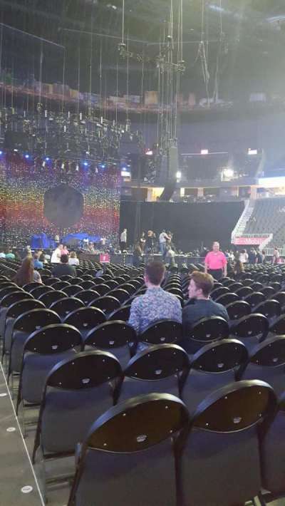 T-mobile Arena section Floor J