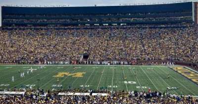 Michigan Stadium section 22