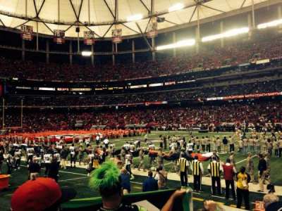 Georgia dome section 133