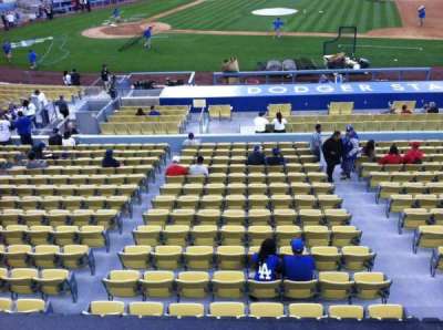 dodger stadium section 132LG