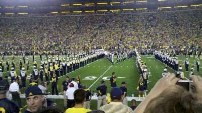Michigan Stadium section 21