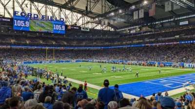 Ford Field section 112