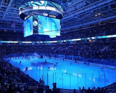 SAP Center section 110