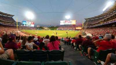 Angel Stadium section 117