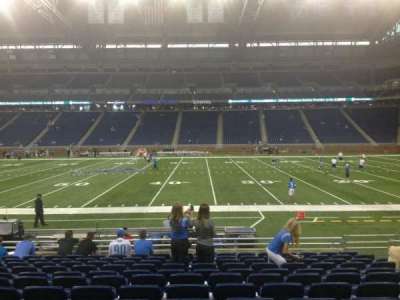 Ford Field section 107