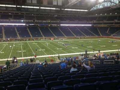 Ford Field section 104
