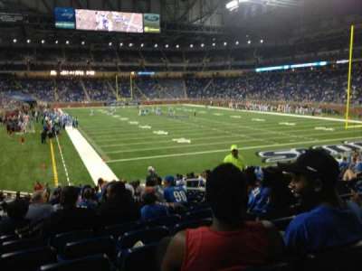 Ford Field section 114