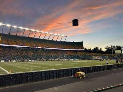 Commonwealth Stadium, Edmonton section Z