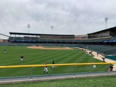 Victory Field section Left Field Lawn