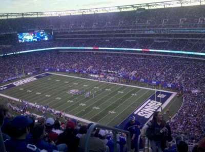 MetLife Stadium section 307