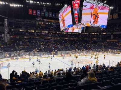Bridgestone Arena section 114