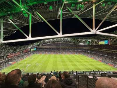 Aviva stadium section 526