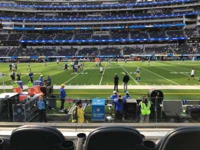 Sofi Stadium section VIP132
