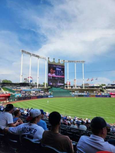 Kauffman Stadium section 215