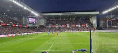 ibrox stadium section broomloan front