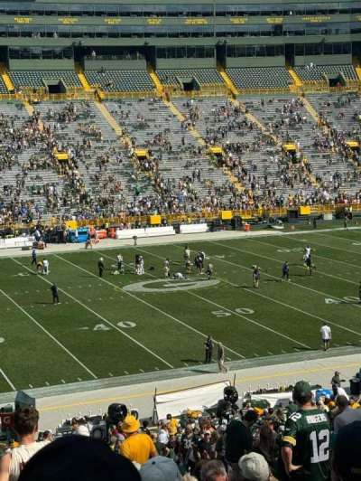 lambeau field section 116